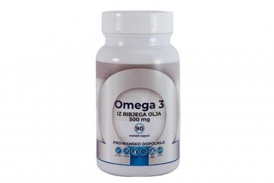 Omega 3 iz RIBJEGA OLJA - 90 x 500 mg