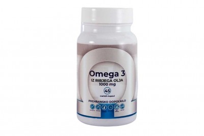 Omega 3 iz RIBJEGA OLJA - 45 x 1000 mg